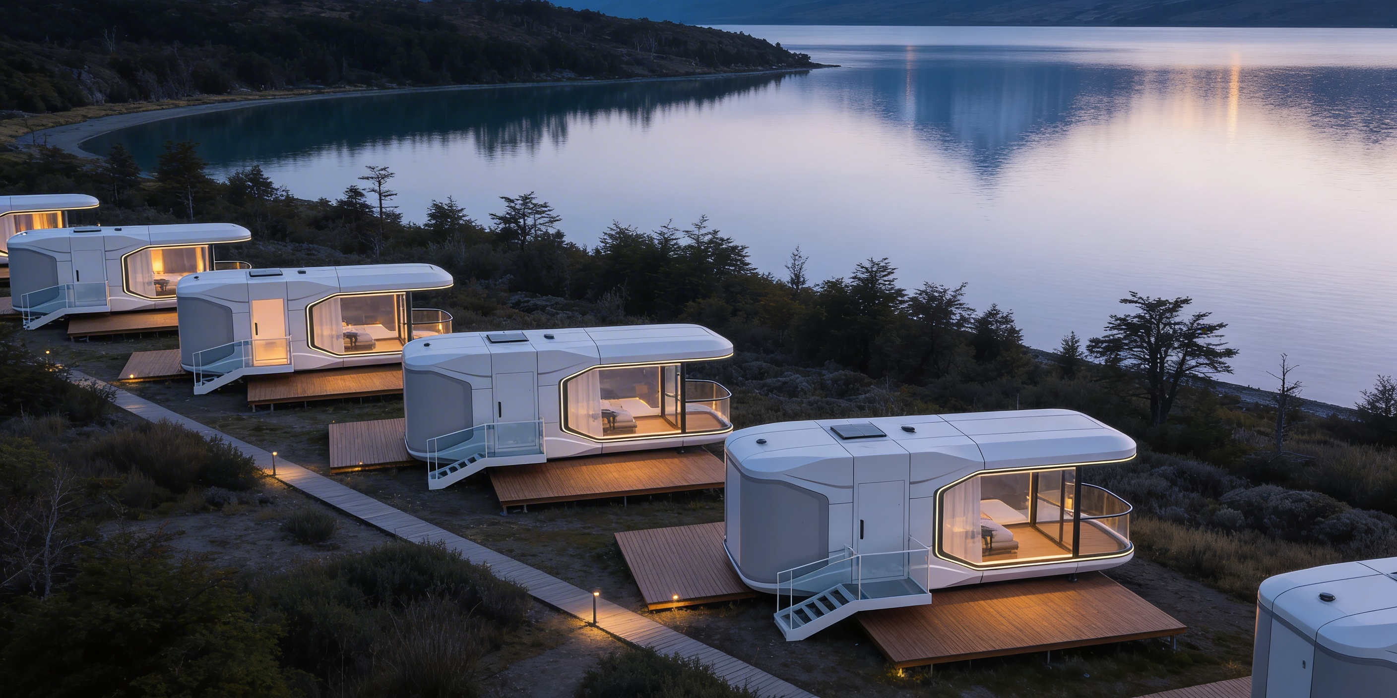 Capshaus presenta su primera comunidad de cápsulas inteligentes en la Patagonia